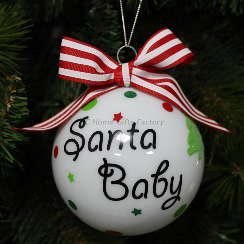 Glass Ball Christmas Personalized Ornament