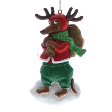 Personlized 3D Chritmas Reinbeer Ornament
