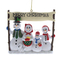 Personlized 3D Snow Man Ornament