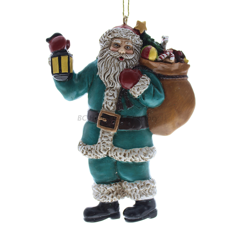 Personlized 3D Santa Ornament