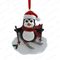 Skiing Penguin Ornament Personalized Christmas Tree Ornament
