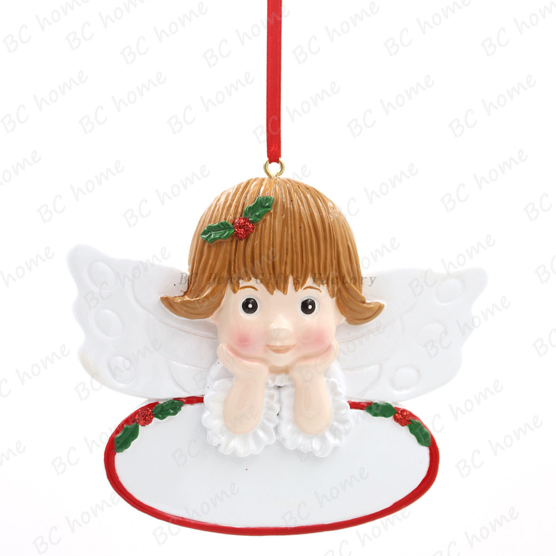 Angel Ornament Personalized Christmas Tree Ornament