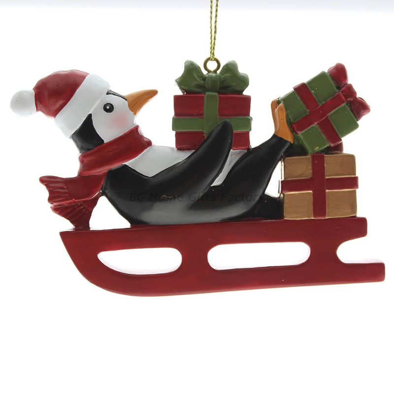 Personlized 3D Penguin Ornament