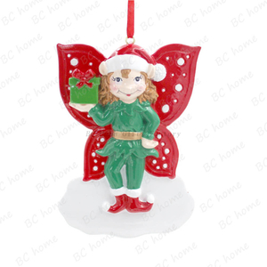 Elf Ornament Personalized Christmas Tree Ornament