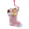 Baby With Stocking Ornament Personalized Christmas Tree Ornament