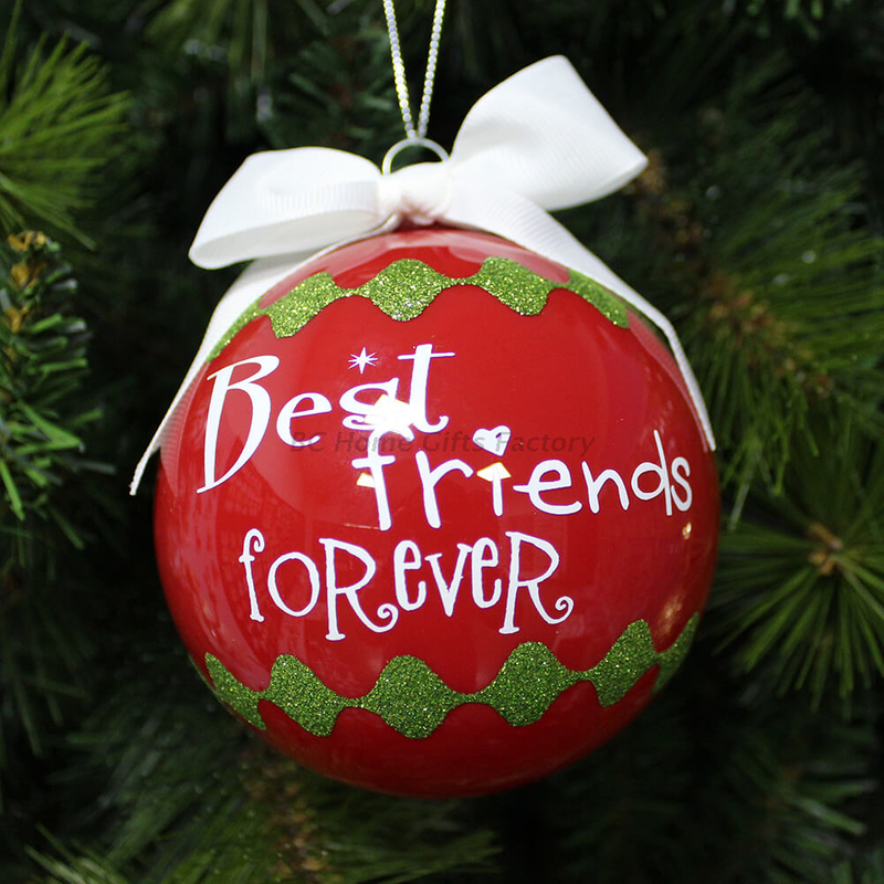 Glass Ball Christmas Personalized Ornament
