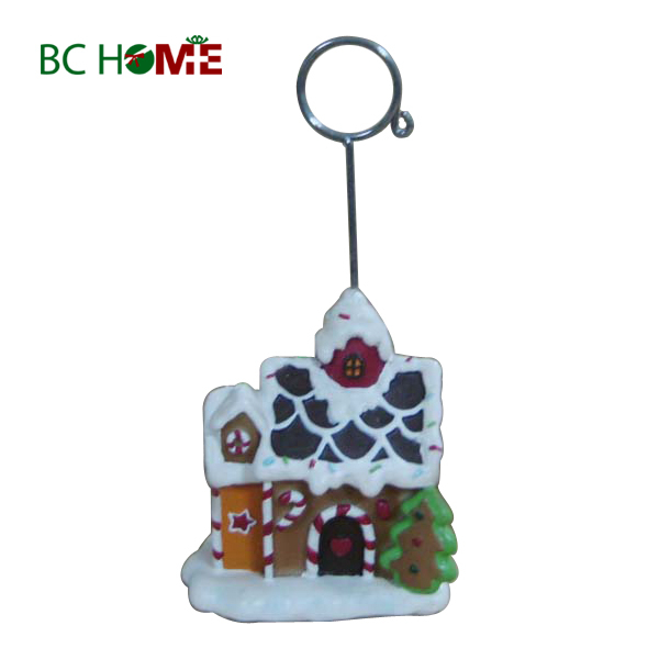 Christmas Ornaments Polyresin Business Card Holder