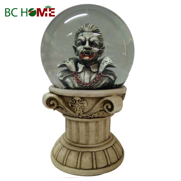 halloween snow globe