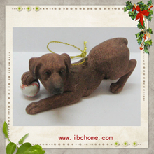 Resin reindeer Christmas tree ornament