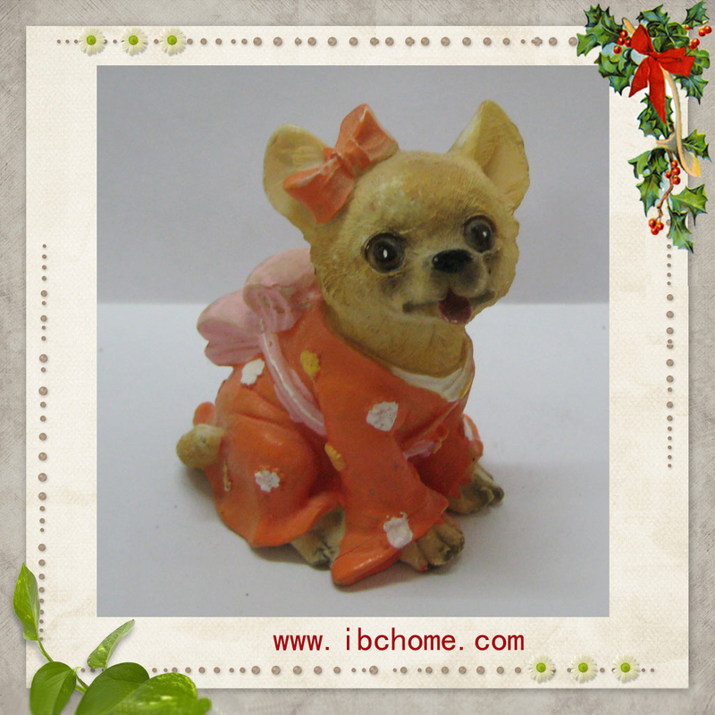 Resin reindeer Christmas tree ornament