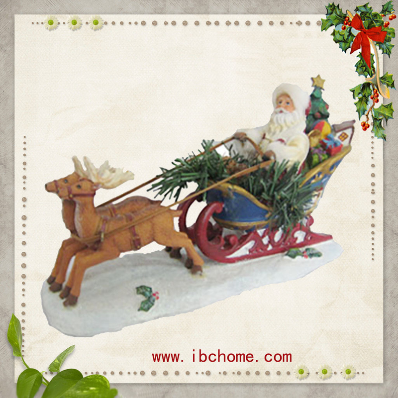 Resin Christmas santa claus