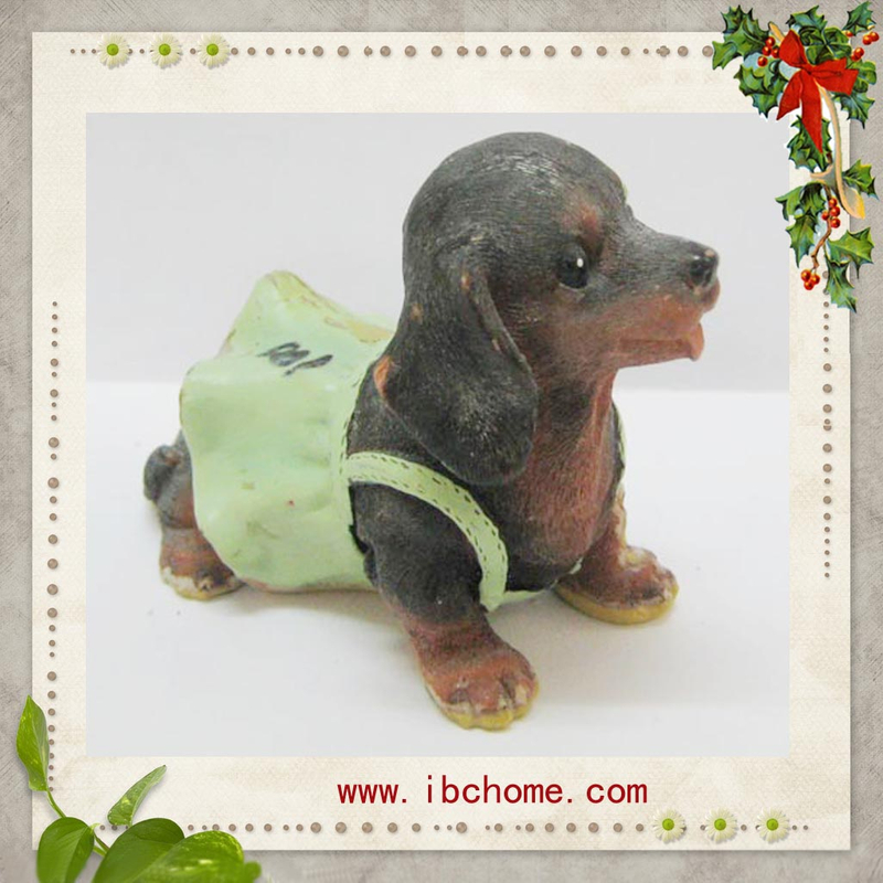 Resin reindeer Christmas tree ornament