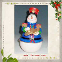 Resin Couples Snowman,Christmas tree decoration