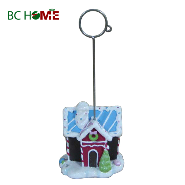 Christmas Ornaments Polyresin Business Card Holder