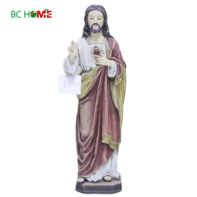 resin religious statues for souvenir